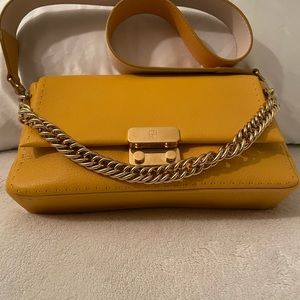 Authentic Carolina Herrrera “Bare Small Shoulder Bag” color Mimose
